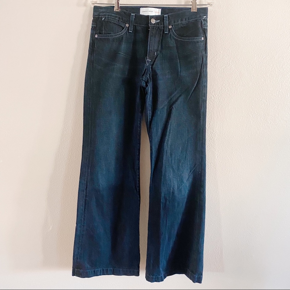 Paper Denim and Cloth Mid Rise Wide Leg
